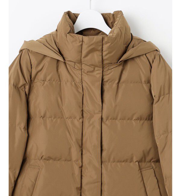 自由区「【WEB限定カラーあり・SHIHOさん着用】マイクロタッサーダウン コートⅡ」|ダウン|