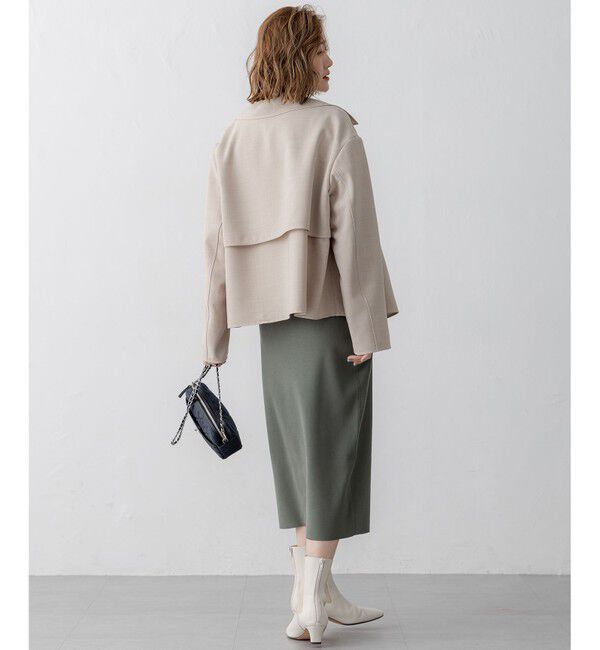 23区「TWライトリバー ショートトレンチコート」|トレンチコート|