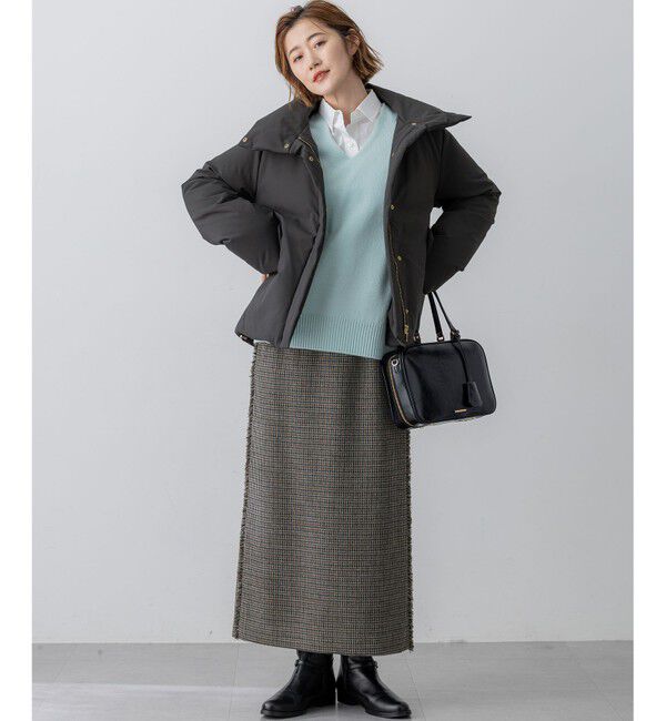 23区「【見上愛さんコラボカラー/VERY・GISELe掲載】カシミヤブレンド Vネック ニット」|ニット・セーター|