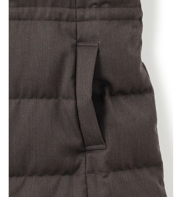 23区「【撥水加工】ブライトウール ロングダウンコート」|ダウン|