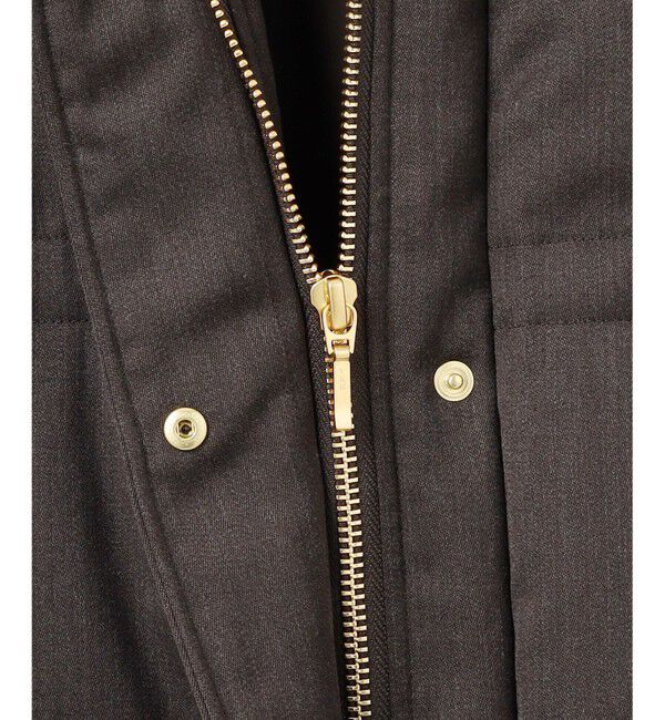 23区「【撥水加工】ブライトウール ロングダウンコート」|ダウン|