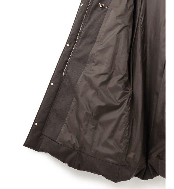 23区「【撥水加工】ブライトウール ロングダウンコート」|ダウン|