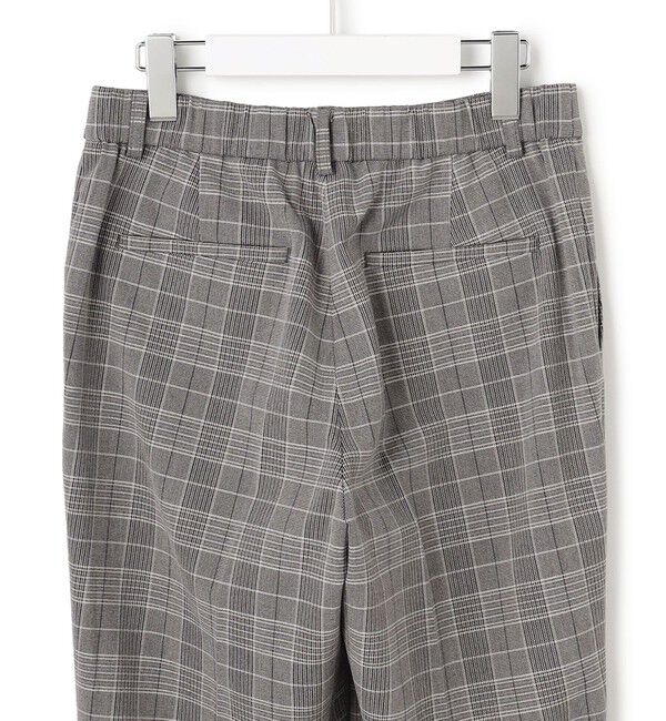 23区「【Oggi掲載/洗える】ウォームストレッチ チェック テーパード パンツ」|その他|