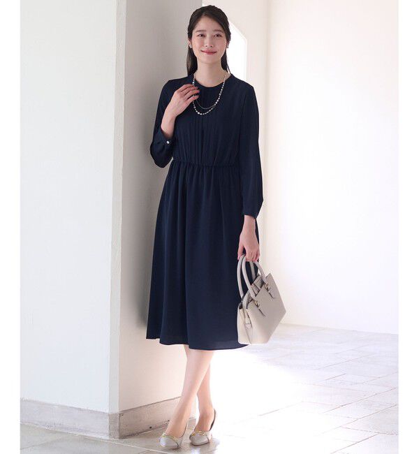 ANY SIS「【洗える】フロントタック ワンピース」|ワンピース|