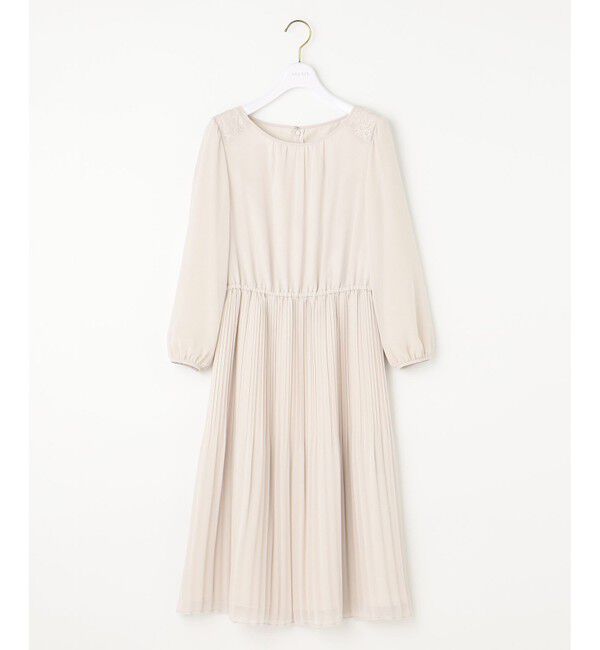 ANY SIS「【洗える】フェミニンプリーツ ワンピース」|ワンピース|