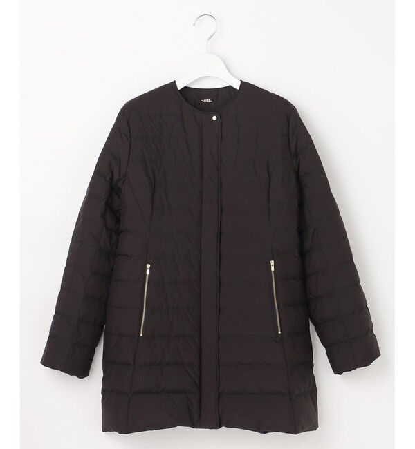 ANY SIS「【2WAY】ノーカラーミドル ダウン」|ダウン|