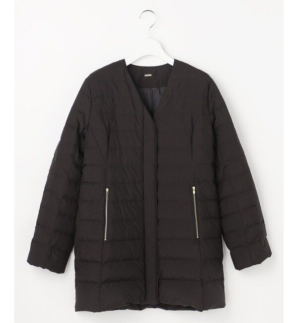 ANY SIS「【2WAY】ノーカラーミドル ダウン」|ダウン|