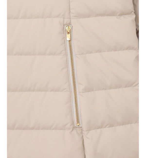 ANY SIS「【2WAY】ノーカラーミドル ダウン」|ダウン|