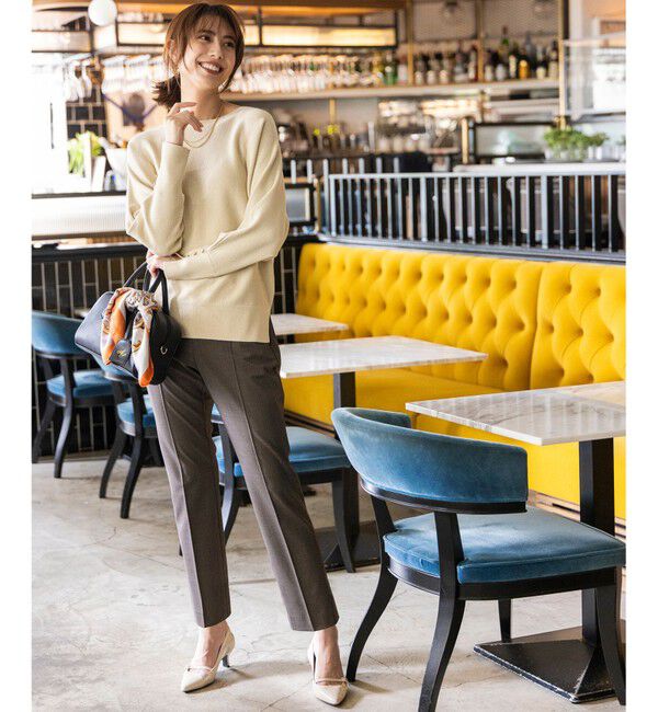 ANY SIS「CICA加工 ビューティドルマン ニット」|ニット・セーター|