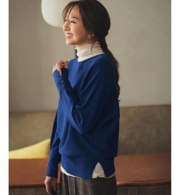 ANY SIS「CICA加工 ビューティドルマン ニット」|ニット・セーター|