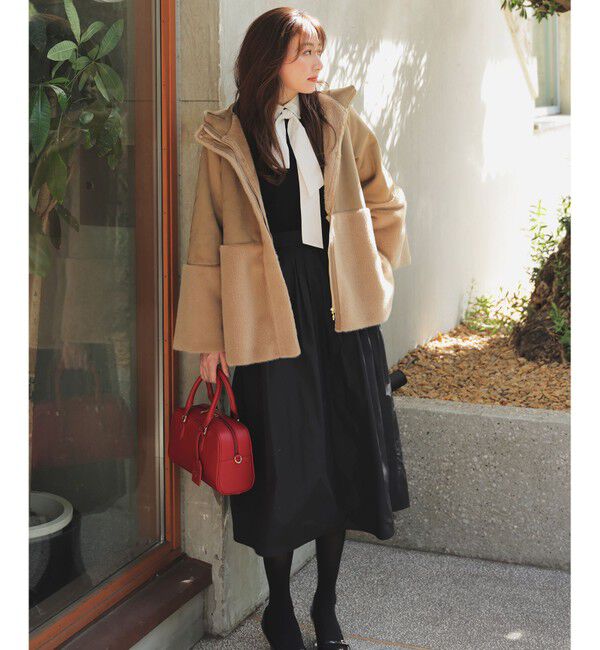 ANY SIS「Luxuryフェイクムートン コート」|その他|