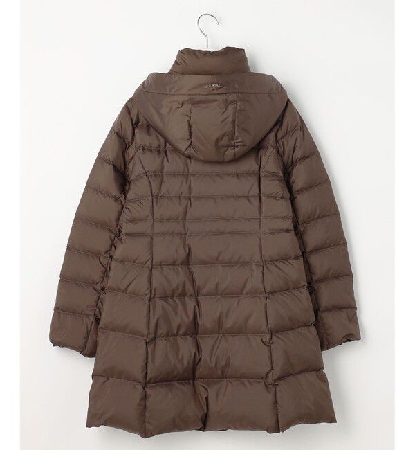 ANY SIS「【2WAY】シルキータフタロング ダウン」|ダウン|