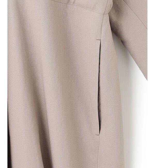 BEIGE,「MARIE / ノーカラーコート」|ノーカラーコート|