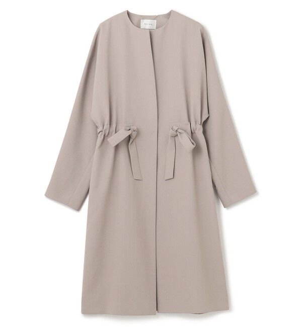 BEIGE,「MARIE / ノーカラーコート」|ノーカラーコート|