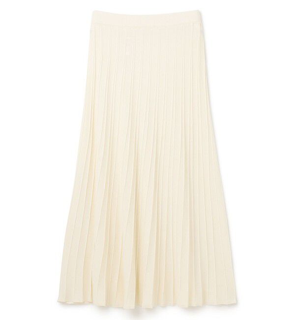 BEIGE,「【WEB限定】 MONSTERA / ニットスカート」|スカート|