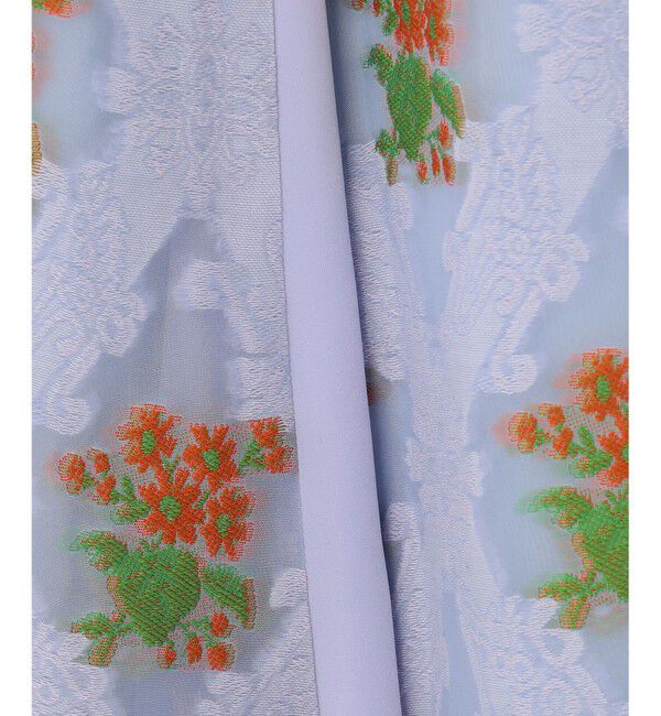 GRACE CONTINENTAL「タイルジャガードフレアスカート」|スカート|