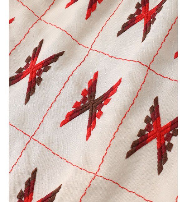 GRACE CONTINENTAL「キカ刺繍ロングスカート」|スカート|