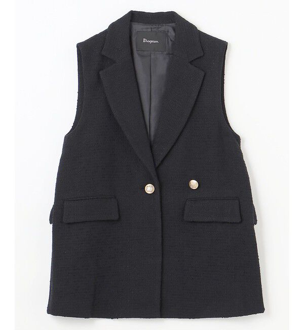 Diagram「サイドリングベスト」|ベスト・ジレ|