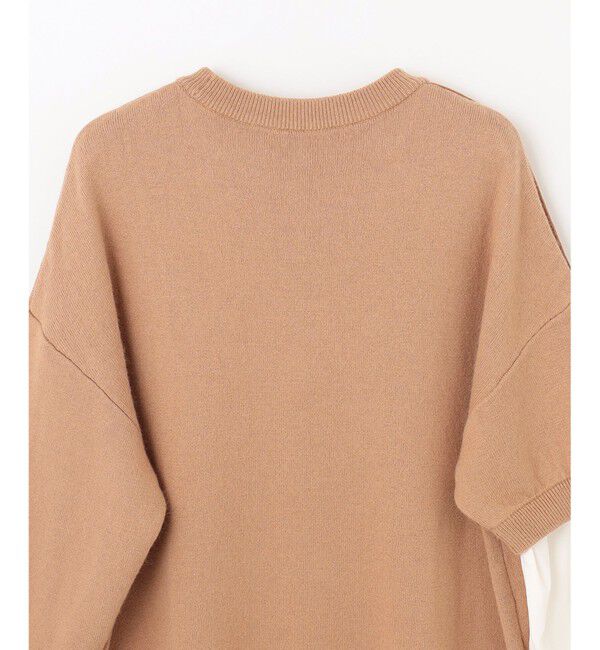 Diagram「シャツレイヤードニットワンピース」|ワンピース|