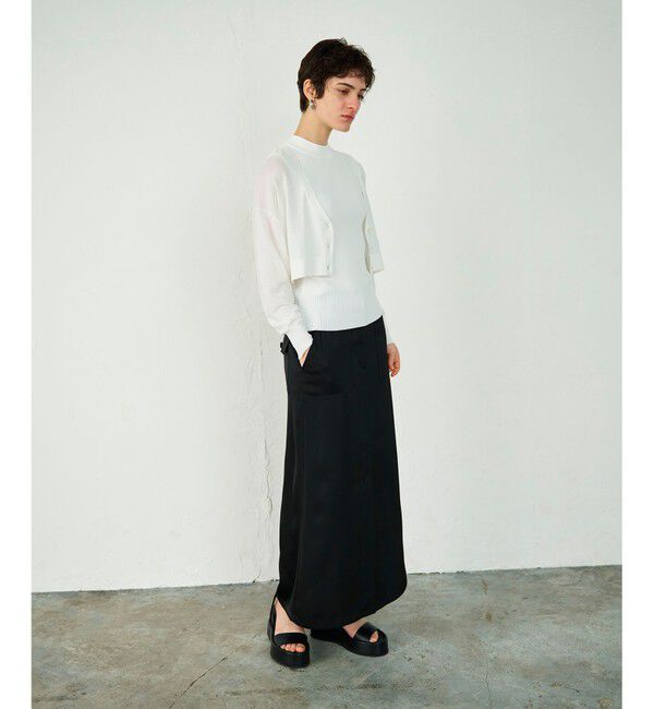 Diagram「ショートドルマンニットカーディガン」|カーディガン|