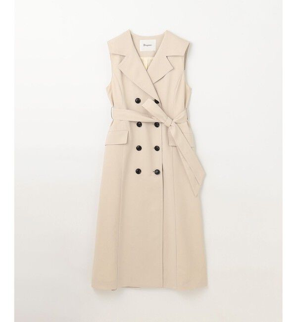 Diagram「バックプリーツトレンチワンピース」|ワンピース|