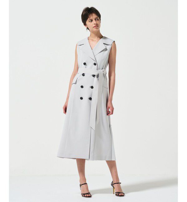 Diagram「バックプリーツトレンチワンピース」|ワンピース|