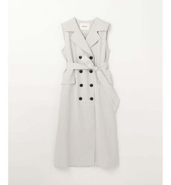 Diagram「バックプリーツトレンチワンピース」|ワンピース|