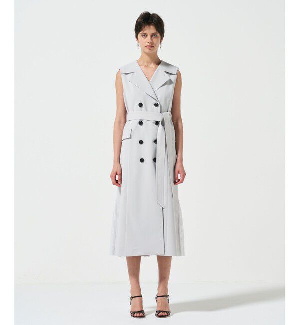 Diagram「バックプリーツトレンチワンピース」|ワンピース|