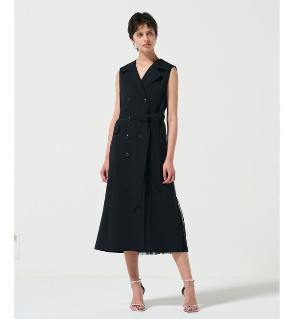 Diagram「バックプリーツトレンチワンピース」|ワンピース|