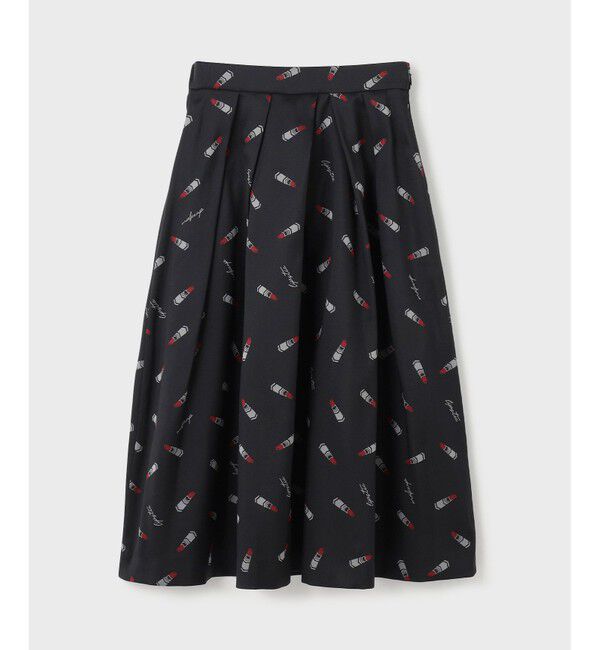 GRACE CONTINENTAL「リップジャガードタックスカート」|スカート|