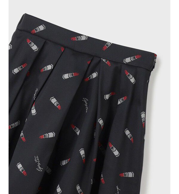 GRACE CONTINENTAL「リップジャガードタックスカート」|スカート|