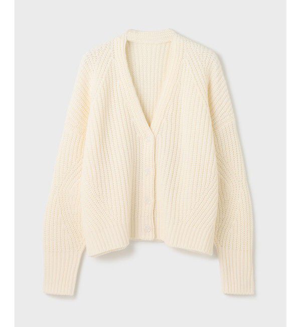 GRACE CONTINENTAL「畦ルーズニットカーディガン」|ニット・セーター|