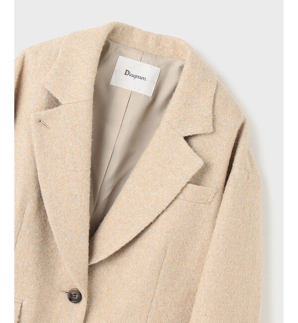 Diagram「ヘリンボーンツイードジャケット」|テーラードジャケット|