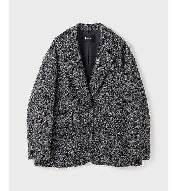 Diagram「ヘリンボーンツイードジャケット」|テーラードジャケット|