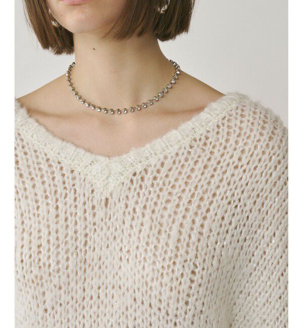 Diagram「スパンコール畦ニットトップ」|ニット・セーター|