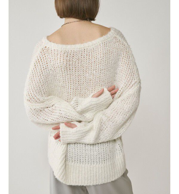 Diagram「スパンコール畦ニットトップ」|ニット・セーター|