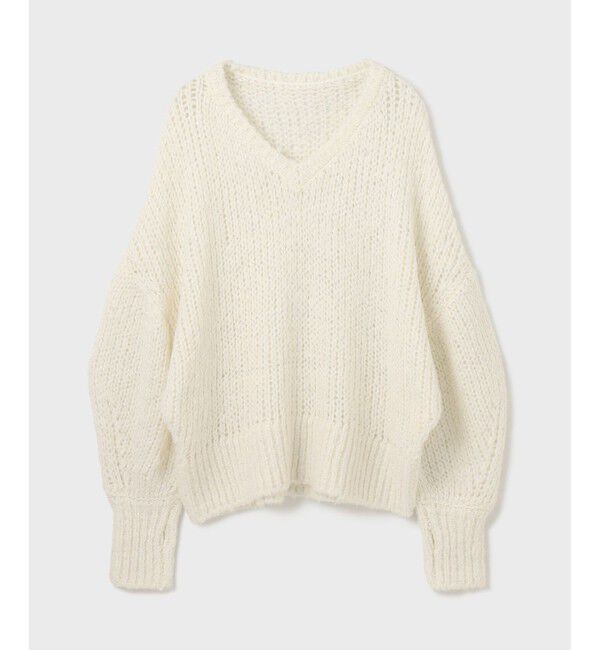 Diagram「スパンコール畦ニットトップ」|ニット・セーター|