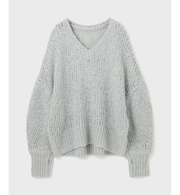 Diagram「スパンコール畦ニットトップ」|ニット・セーター|