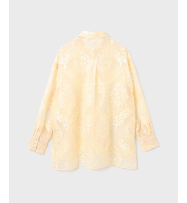 GRACE CONTINENTAL「オーナメントオーバーシャツ」|シャツ・ブラウス|