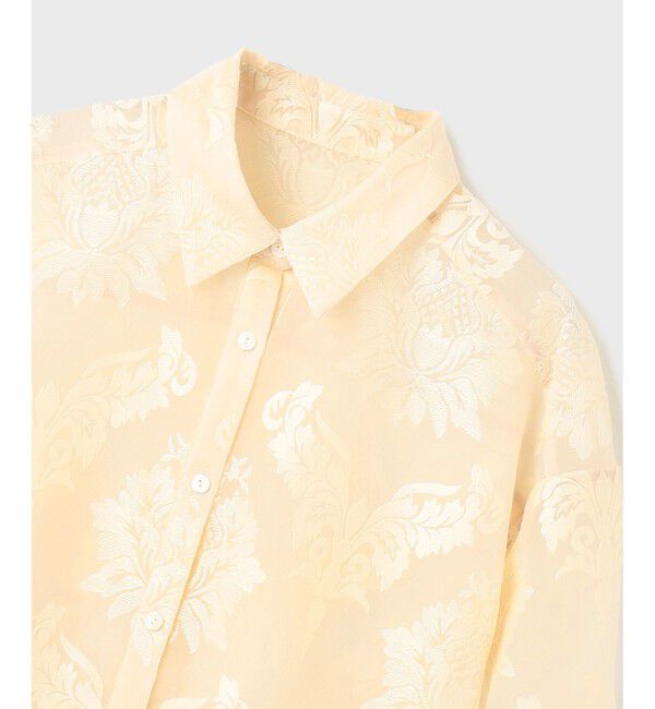 GRACE CONTINENTAL「オーナメントオーバーシャツ」|シャツ・ブラウス|