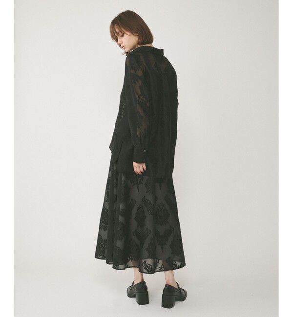 GRACE CONTINENTAL「オーナメントオーバーシャツ」|シャツ・ブラウス|