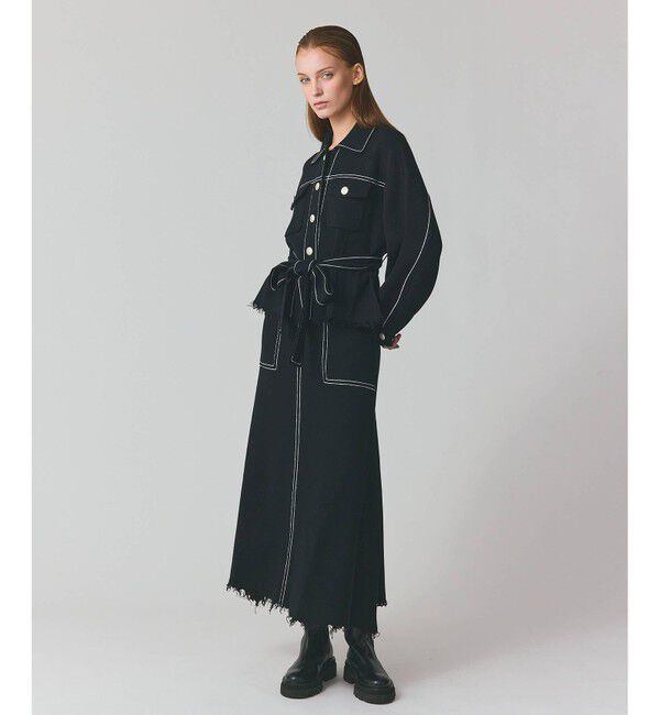 Grace Class「ミラノリブロングスカート」|スカート|