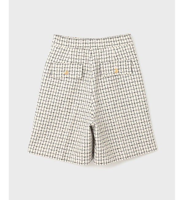  「チェックツイードハーフパンツ」|その他|