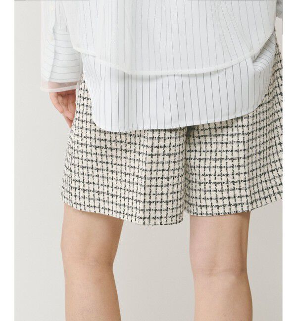  「チェックツイードハーフパンツ」|その他|