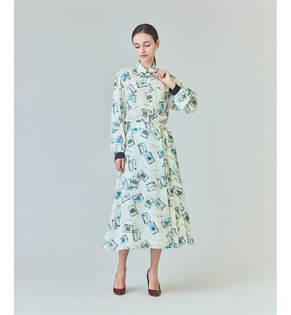  「トランププリントラップスカート」|スカート|キナリ