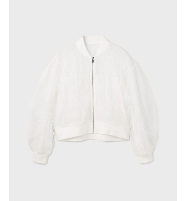  「チュールギャザーブルゾン」|ブルゾン・スタジャン|