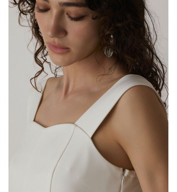  「チュールコンビティアードワンピース」|ワンピース|