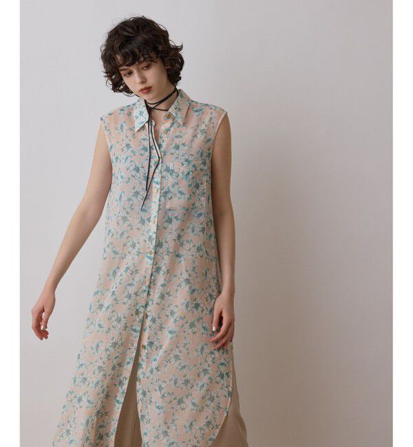 Diagram「フラワーロングシャツ」|シャツ・ブラウス|