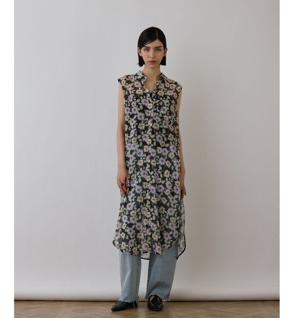 Diagram「フラワーロングシャツ」|シャツ・ブラウス|