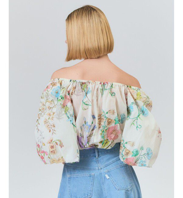 Grace Class「ボタニカルドレープブラウス」|シャツ・ブラウス|